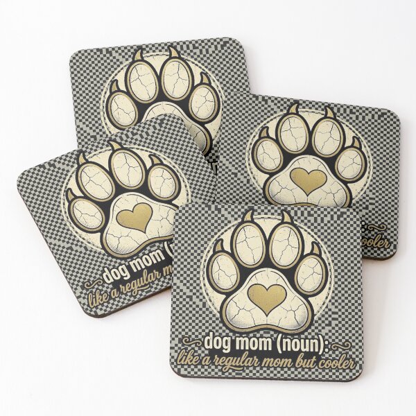 Item preview, Dog Mom Paw Print Vintage T-Shirt designed and sold by PawsAndPrints2025.
