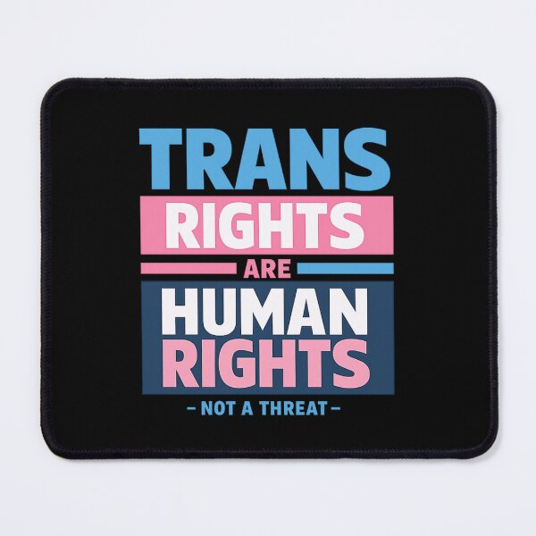 Item preview, Trans Rights Are Human Rights Protest Typography designed and sold by AMICO77.