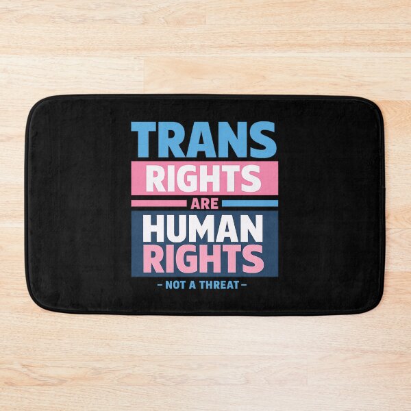 Item preview, Trans Rights Are Human Rights Protest Typography  designed and sold by AMICO77.