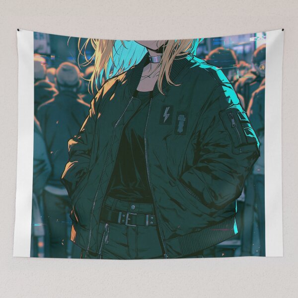 Item preview, Neon Solitude in the Crowd designed and sold by oanaunciuleanu.
