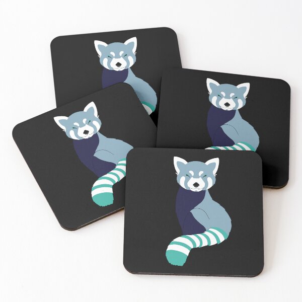 Item preview, Oriented AroAce Red Panda designed and sold by VieeveArt.