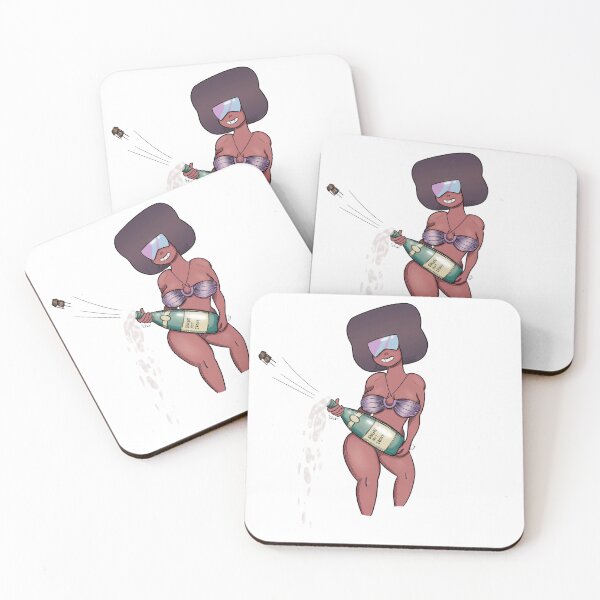 Item preview, Celebratory Garnet designed and sold by Poison Carnations Art.