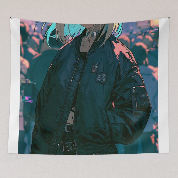 Item preview, Neon Solitude in the Crowd designed and sold by oanaunciuleanu.