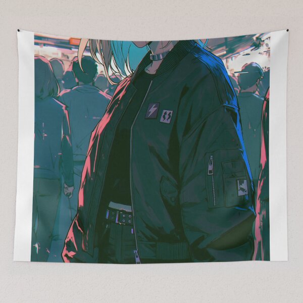 Item preview, Neon Solitude in the Crowd designed and sold by oanaunciuleanu.