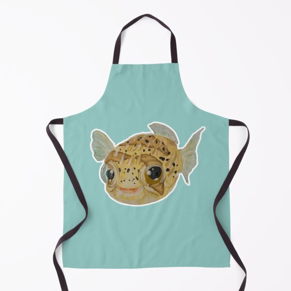 Item preview, Popcorn the Porcupine Fish designed and sold by Blackberries & Moss.