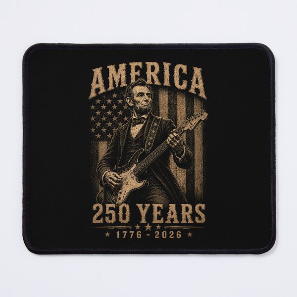 Item preview, Abraham Lincoln Playing Guitar 4th of july designed and sold by Kladhadredo.