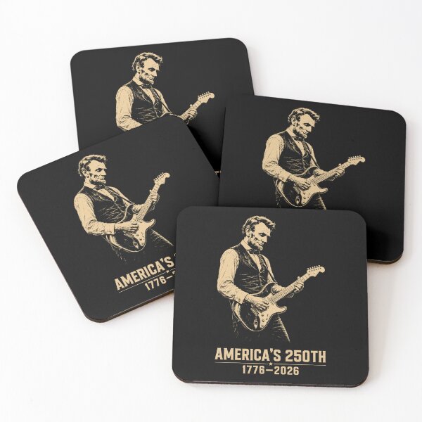 Item preview, Abraham Lincoln Playing Guitar America's 250th designed and sold by Kladhadredo.