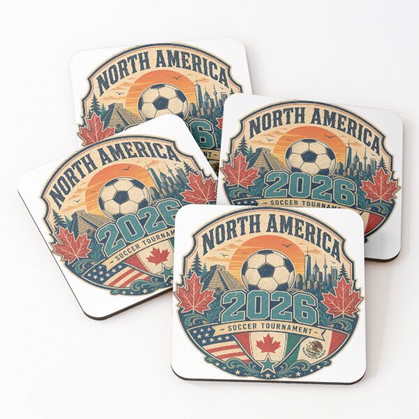 Item preview, USA Canada Mexico Soccer Cup designed and sold by YIDOX.