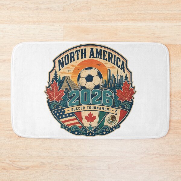 Item preview, USA Canada Mexico Soccer Cup designed and sold by YIDOX.