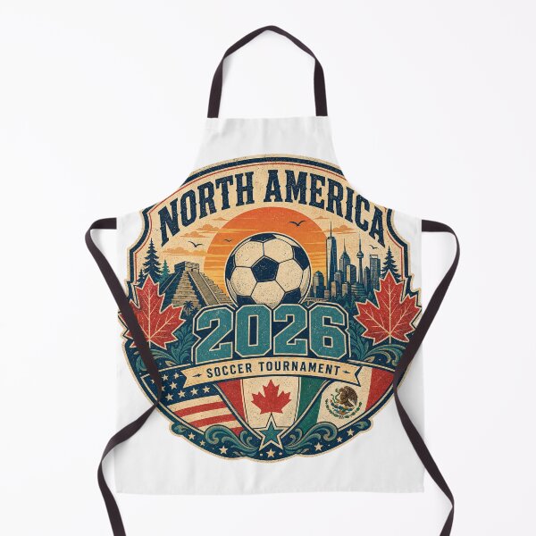 Item preview, USA Canada Mexico Soccer Cup designed and sold by YIDOX.