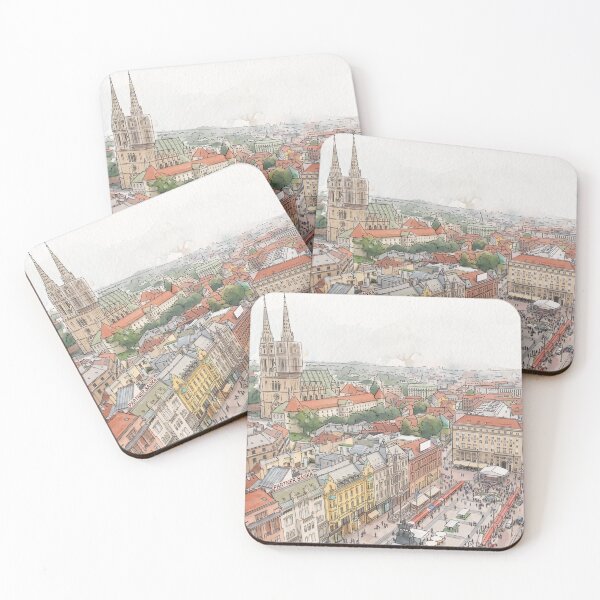 Item preview, Zagreb, Ban Jelačić Square designed and sold by sid1802.
