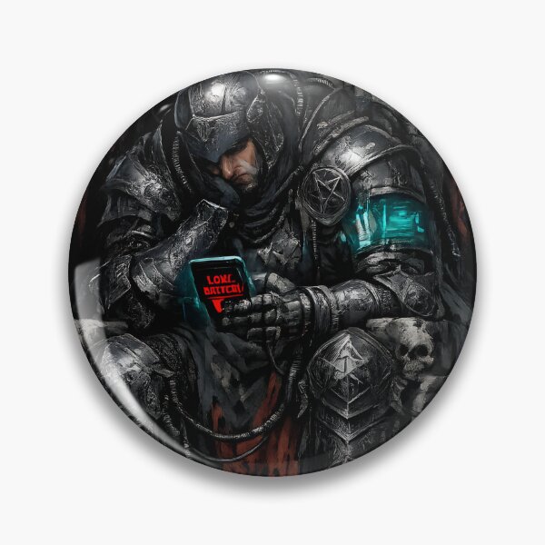 Item preview, Meme Knight Doomscroll Design - BOREDHAMMER designed and sold by Heretical-Crow.