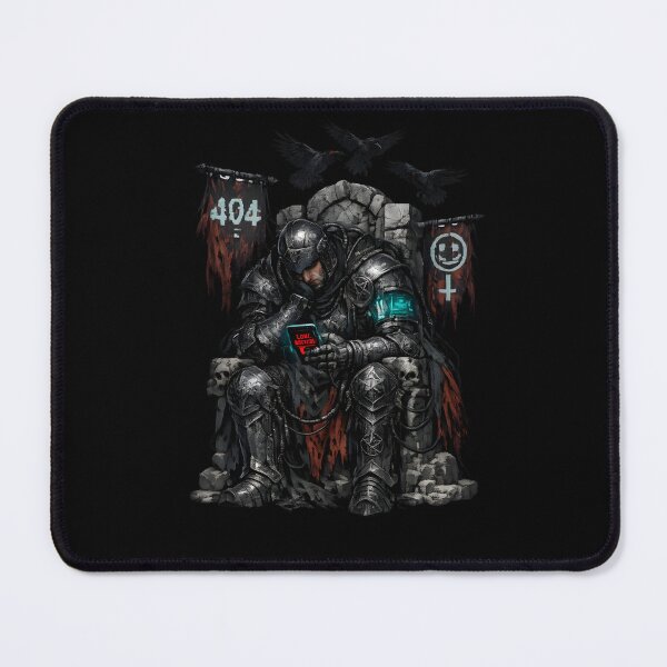 Item preview, Meme Knight Doomscroll Design - BOREDHAMMER designed and sold by Heretical-Crow.