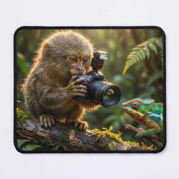 Item preview, Pygmy Marmoset Photographs a Chameleon designed and sold by Tridentulus.