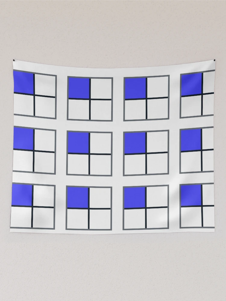 Thumbnail 2 of 3, Tapestry, Window Pattern designed and sold by AWADHESH  CHAURASIA.