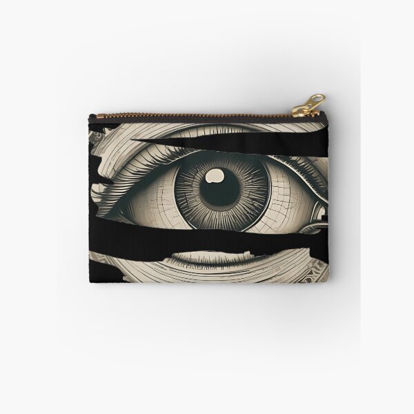Item preview, Gothic All-Seeing Eye Patch, Dark Fantasy Mystical Eye Engraving designed and sold by DarkOriginArts.