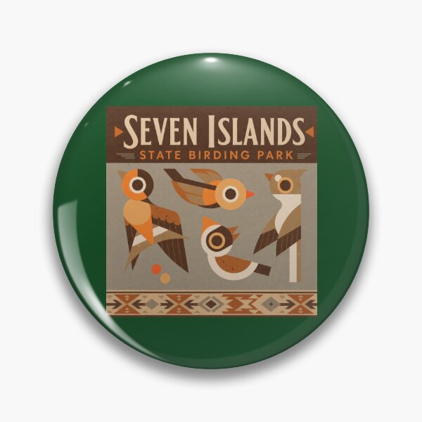Item preview, Seven Islands state birding park designed and sold by Broken Antler Designs .