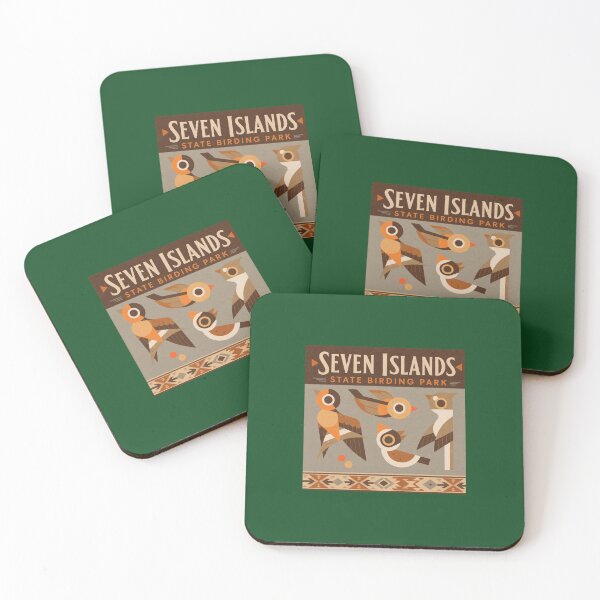 Item preview, Seven Islands state birding park designed and sold by Broken Antler Designs .