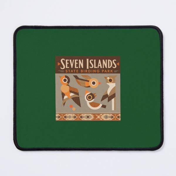 Item preview, Seven Islands state birding park designed and sold by Broken Antler Designs .