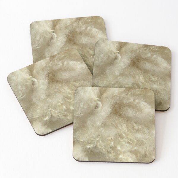 Item preview, Minnesota natural color Icelandic lamb wool fleece #3 designed and sold by ChillonLeachArt.