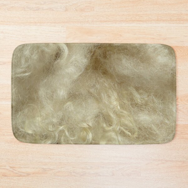 Item preview, Minnesota natural color Icelandic lamb wool fleece #3 designed and sold by ChillonLeachArt.
