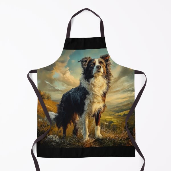 Item preview, Border Collie in a Landscape designed and sold by PetsArt.
