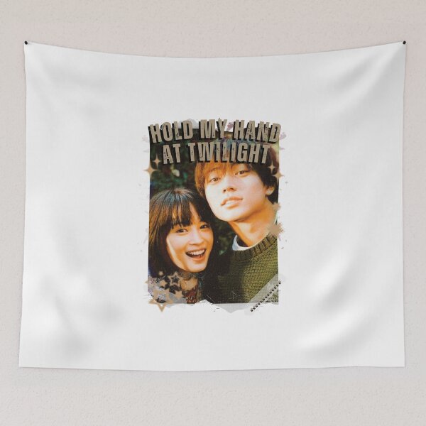 Item preview, Hold My Hand at Twilight Japanese Drama Nights Aesthetic Illustration J-Drama designed and sold by AJUNICE STUDIO.