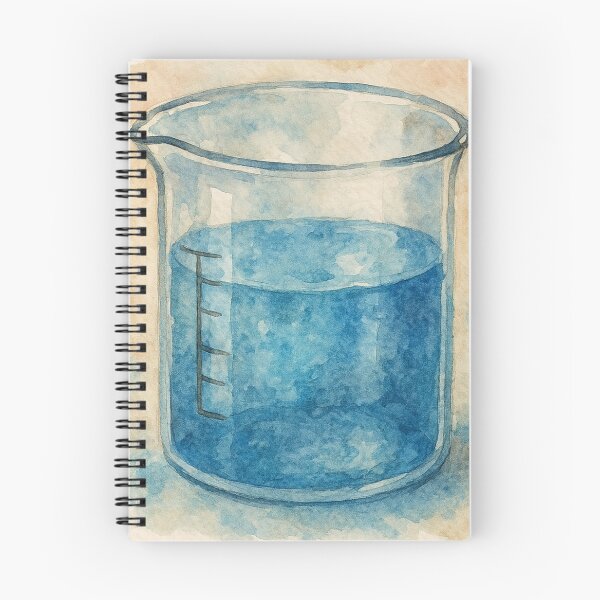 Item preview, Beaker designed and sold by TintaAzulinaArte.