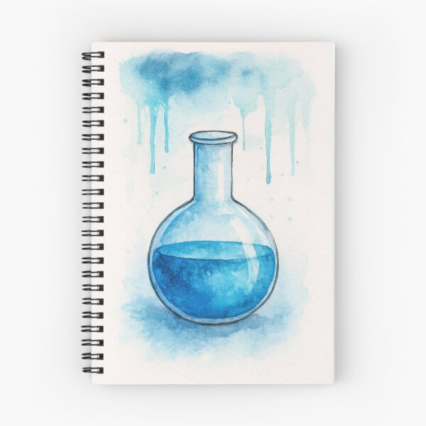 Item preview, Flask designed and sold by TintaAzulinaArte.