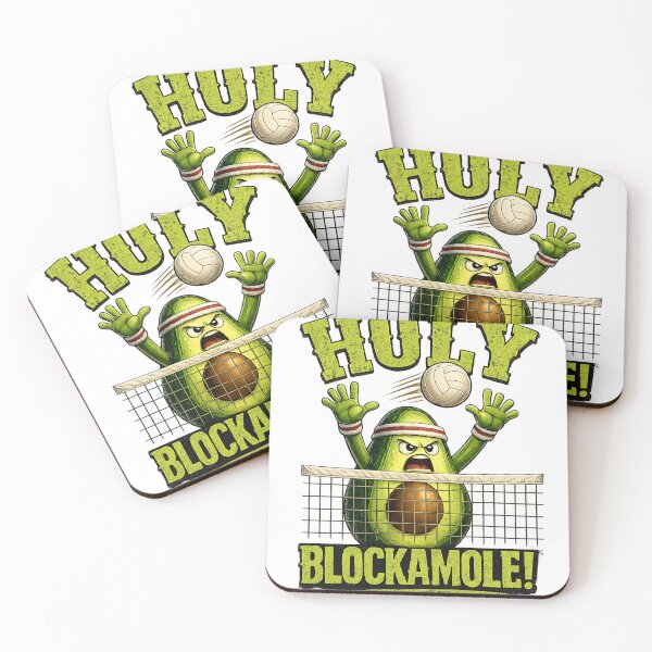 Item preview, Holy Blockamole Funny Avocado Volleyball Essential T-Shirt designed and sold by Maravillio.