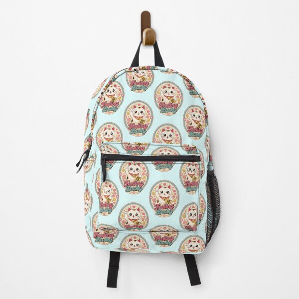 Item preview, Feeling Lucky | Cute Retro Lucky Cat Vintage retro-style Maneki-neko art designed and sold by HOODYBUDSTYLES.