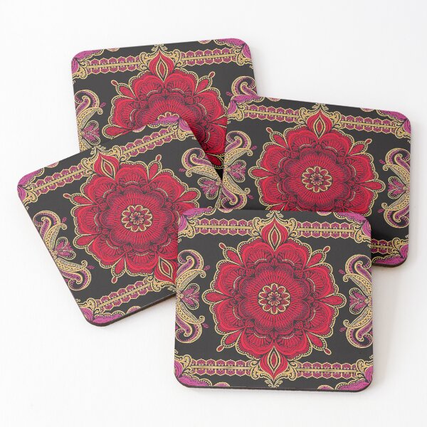 Item preview, Royal Midnight Mandala – Vintage Floral Pattern designed and sold by Exodoi.