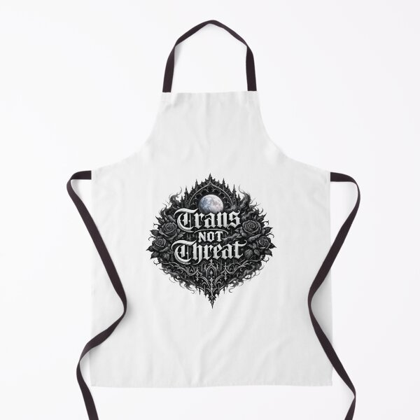 Item preview, Trans Not Threat Gothic Blackletter Protest designed and sold by AMICO77.