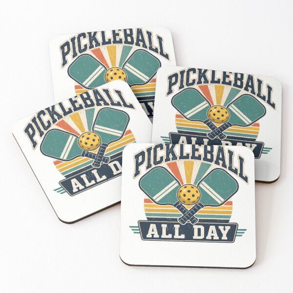 Item preview, Retro Pickleball Paddles Vintage Court Player Gift designed and sold by PixelModeShop.