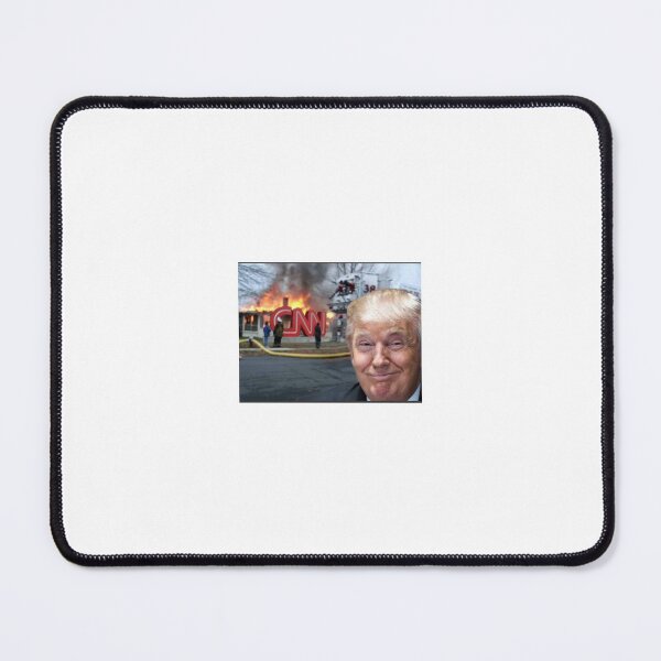 Item preview, Trump Smiles As CNN Burns designed and sold by caravan44.