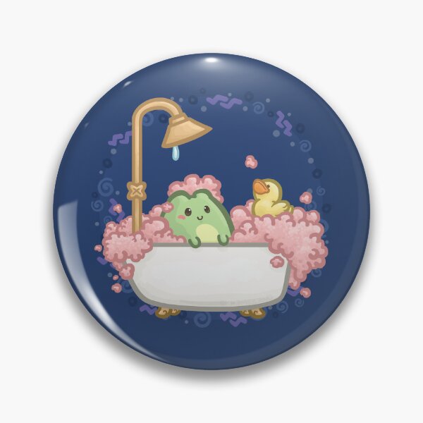 Item preview, Frog in a Bathub designed and sold by Khotekmei.