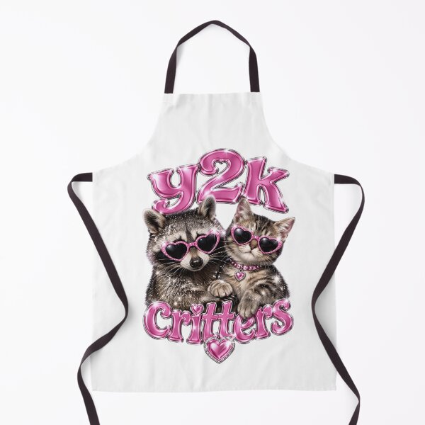 Item preview, Y2K Glitter Raccoon & Cat T-Shirt | Sparkly Y2K Aesthetic designed and sold by Ashley critters.