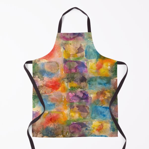 Item preview, Summer Gardens abstract original watercolor painting designed and sold by ChillonLeachArt.