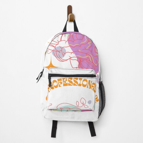 Item preview, Professional Overthinker - Retro Floral Brain Anatomy designed and sold by ArcheVectors.