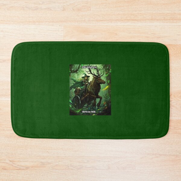 Item preview, The Chariot - Tarot Card from Wildwood Green Witch Tarot Deck  designed and sold by Earth Nature Creations.