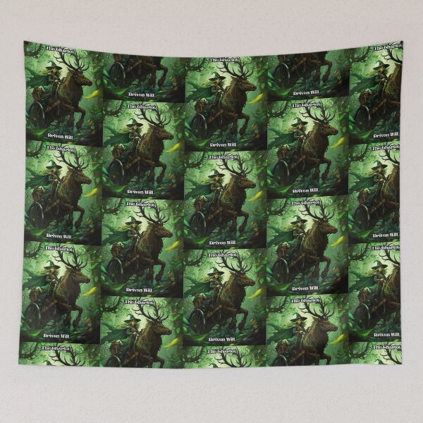 Item preview, The Chariot - Tarot Card from Wildwood Green Witch Tarot Deck  designed and sold by Earth Nature Creations.