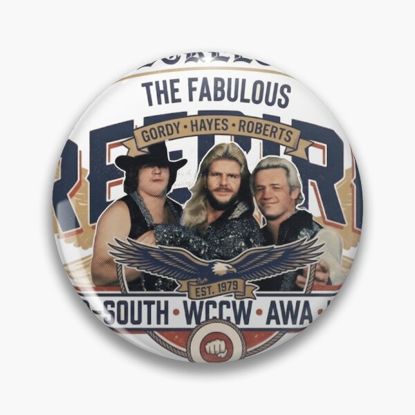 Item preview, The Fabulous Freebirds Baddstreet USA Vintage Wrestling Tee designed and sold by The Irish Whip.