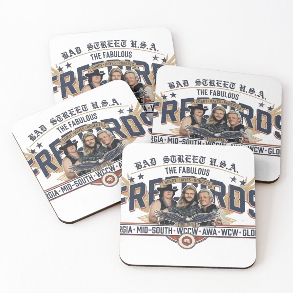 Item preview, The Fabulous Freebirds Baddstreet USA Vintage Wrestling Tee designed and sold by The Irish Whip.