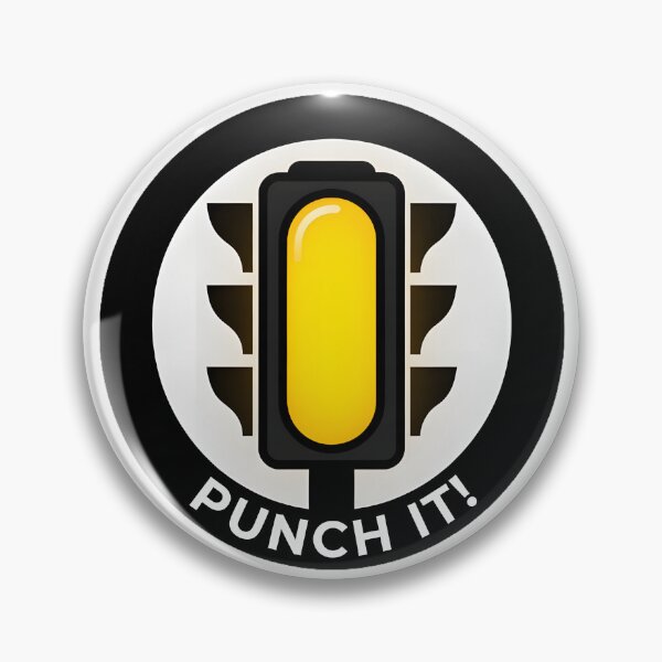 Item preview, Punch It! Indecisive Traffic Light Yellow Amber Streetlight designed and sold by octozap.