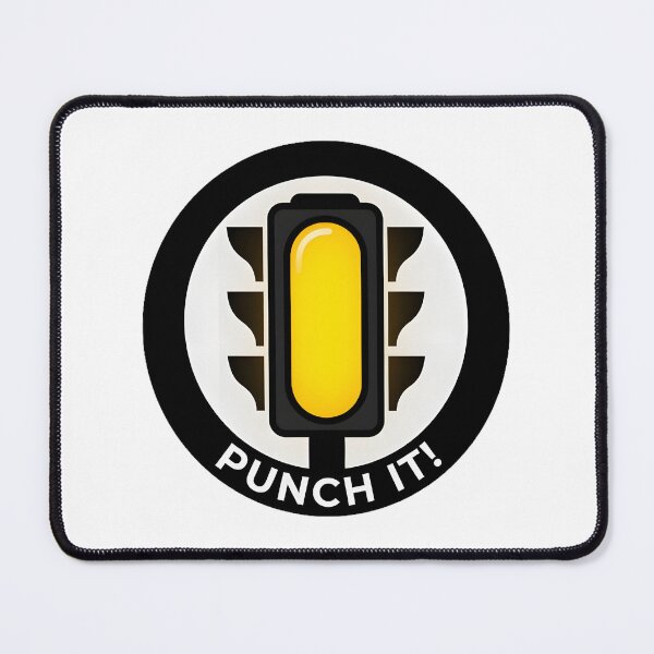 Item preview, Punch It! Indecisive Traffic Light Yellow Amber Streetlight designed and sold by octozap.