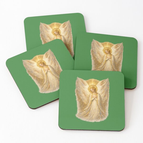 Item preview, Angel in  Reverence - Sacred Seraphim Fine Art Print designed and sold by AngelorumStudio.