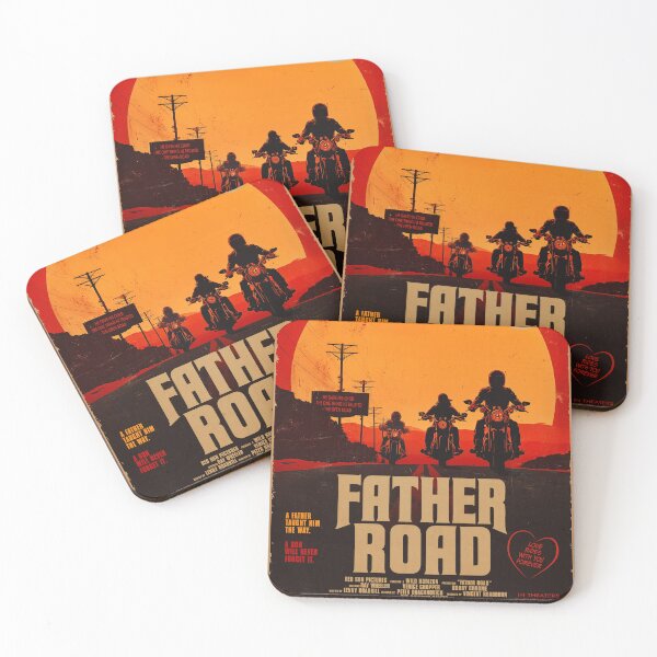 Item preview, Father Road Retro Movie Poster designed and sold by PetsArt.