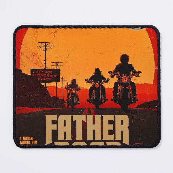 Item preview, Father Road Retro Movie Poster designed and sold by PetsArt.