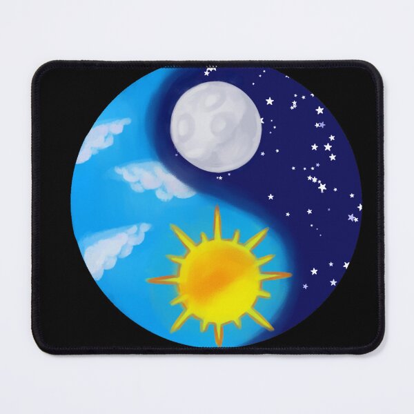 Item preview, Sun and Moon designed and sold by Hello-Cryptid.