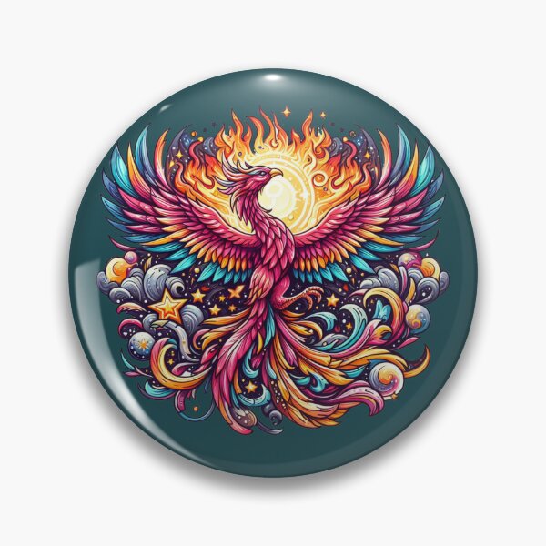 Item preview, Phoenix - Rising from the Ashes designed and sold by NerdiPop.